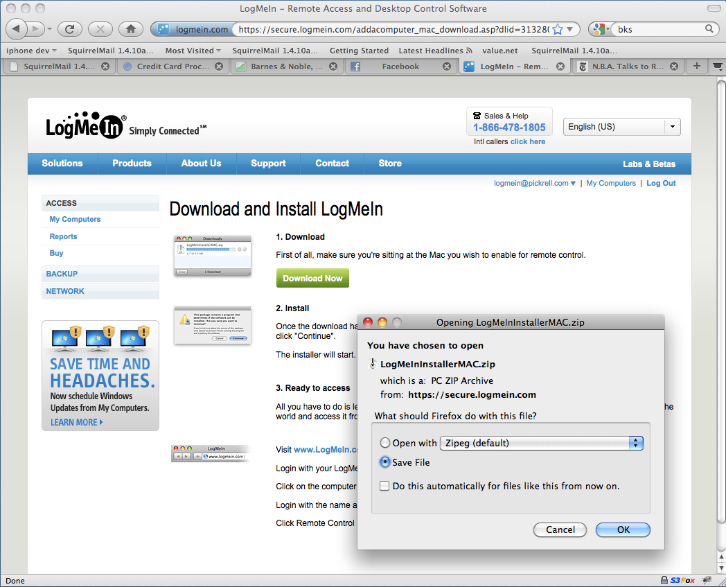 logmein download mac