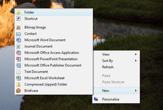 create folder